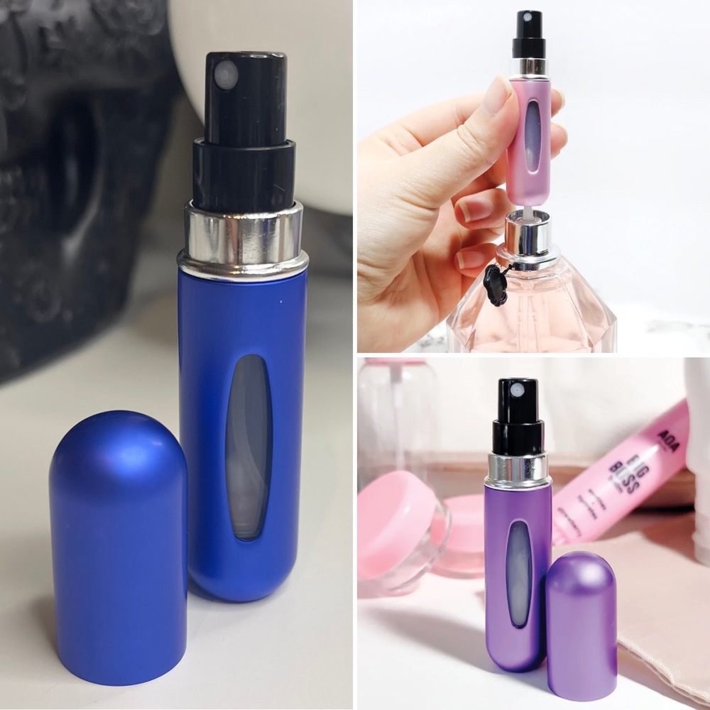 3/$15 Refillable Travel Scent Atomizer Travel Bottle Blue